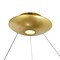 Cwi Lighting Deux Lunes LED Chandelier With Sun Gold & Black Finish 1215P20-2-625 - alternate 6